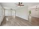 Spacious living room with hardwood floors and ample natural light, offering an open floor plan at 264 Rockin Hill Dr, Marietta, GA 30060