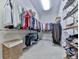 Walk-in closet with shelving and racks for ample storage of clothing and accessories at 275 Frances Rd, Canton, GA 30114