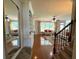 Open-concept living room with stairs and plenty of space at 842 Treeline Dr, Conyers, GA 30016