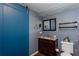 Bathroom with a sliding door, sink and toilet at 375 Ralph Mcgill Ne Blvd # 1701, Atlanta, GA 30312
