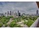 Stunning city skyline view from the residence, showcasing a vibrant cityscape and lush green surroundings at 375 Ralph Mcgill Ne Blvd # 1701, Atlanta, GA 30312