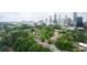 Expansive city views with mature trees, showcasing the building's prime location with access to urban amenities at 375 Ralph Mcgill Ne Blvd # 1701, Atlanta, GA 30312