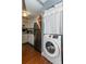Efficient kitchen area with stainless steel appliances and a convenient washer/dryer combo at 375 Ralph Mcgill Ne Blvd # 1701, Atlanta, GA 30312