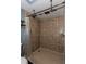 Close-up of the tiled shower with dual shower heads at 375 Ralph Mcgill Ne Blvd # 1701, Atlanta, GA 30312