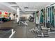 Resident gym area with many machines, weights, and workout equipment at 878 Peachtree St # 601, Atlanta, GA 30309