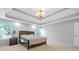 Well-lit bedroom features a cozy bed, modern lighting, and neutral tones, creating a relaxing atmosphere at 4125 Fallbrook Dr, Duluth, GA 30096