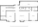 Basement floor plan featuring a recreation room, bedrooms, hall, baths, WIC, and storage at 1825 Epperson Rd, Canton, GA 30115