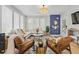 Bright living room with stylish furnishings, hardwood floors, and abundant natural light from large windows at 407 Pratt Se Dr # 1101, Atlanta, GA 30315