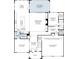 Open-concept first-floor layout with a two-story great room, kitchen with walk-in pantry, and two-car garage at 3460 Austin Michael Ln, Cumming, GA 30028