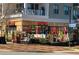 NAM Kitchen exterior featuring outdoor seating and welcoming decor at 6800 Wright Rd, Atlanta, GA 30328