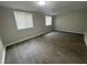 The bedroom features new flooring, fresh paint, and a neutral color scheme, ready for personalization at 1440 Kenilworth Sw Dr, Atlanta, GA 30310