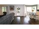 Cozy living room featuring hardwood floors, modern furnishings, and bright natural light at 1885 Dayron Trce, Marietta, GA 30062