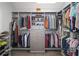 Spacious walk-in closet featuring custom shelving and ample storage for clothes and accessories at 1885 Dayron Trce, Marietta, GA 30062