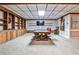 Finished basement with pool table, media center, kitchenette, and seating at 2244 Deer Ridge Dr, Tucker, GA 30087