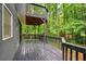 Large back deck great for entertaining and backyard views at 1256 Spring Park Sw Dr, Atlanta, GA 30311