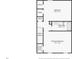 Second floor plan features two bedrooms and a bathroom with dimensions labeled plus multiple closets at 373 Dixie Ct, Lawrenceville, GA 30046