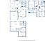 Detailed floorplans showcases the layout of the home's 3 floors at 1224 Everwood Sw Dr, Marietta, GA 30008