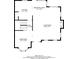 First floor plan showcasing the layout of the kitchen, living room, dining area, and more at 12237 Cypress Ln, Fayetteville, GA 30215