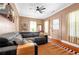 Spacious living room with hardwood floors and lots of natural light at 1608 Carroll Nw Dr, Atlanta, GA 30318
