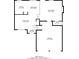 First floorplan showcases the flow from the garage to the living spaces at 4889 Hidden Creek Pl, Decatur, GA 30035