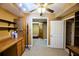 Home office with desk space, storage, and access to the bedroom at 1425 Turtle Dove Ln, Lawrenceville, GA 30043