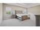 Spacious main bedroom with tray ceiling and plush carpeting at 3204 Ivy Farm Path, Buford, GA 30519