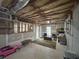 Basement featuring exposed ceiling and ductwork at 525 Dunagan Dr, Lawrenceville, GA 30045