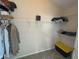 Walk-in closet with wire shelving at 525 Dunagan Dr, Lawrenceville, GA 30045