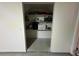 Unfinished storage space with shelving and space for organizing tools and accessories at 288 Blue Pointe Ct, Suwanee, GA 30024