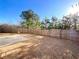 Backyard view of the home with grass, a wooden fence, and a concrete patio at 2378 Misty Ivy Ct, Buford, GA 30519