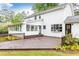 Large wooden deck with backyard view, perfect for outdoor entertaining at 2730 Burtz Dr, Marietta, GA 30068