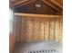 Inside of the shed featuring exposed framing and a neutral rug on the floor at 3178 Beech Dr, Decatur, GA 30032