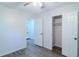 Bright bedroom featuring wood floors, and closet at 317 Community Sw Dr, Mableton, GA 30126