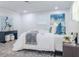 Nicely decorated bedroom with a comfortable bed, modern furniture, and pleasant lighting at 317 Community Sw Dr, Mableton, GA 30126