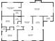 Detailed floor plan showcasing the layout including primary bedroom, Gathering room, kitchen, and living room at 317 Community Sw Dr, Mableton, GA 30126