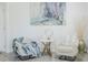 Cozy sitting area with stylish decor, artwork, and comfortable seating at 317 Community Sw Dr, Mableton, GA 30126