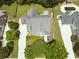 This overhead view captures the complete roof line and surrounding community features at 330 Bay Grove Rd, Loganville, GA 30052