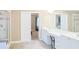 Spacious bathroom complete with a shower, vanity, and tile flooring at 330 Bay Grove Rd, Loganville, GA 30052