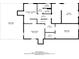 Detailed floor plan showcasing the layout of the basement level, including room dimensions and features at 243 Woodview Ln, Smyrna, GA 30082