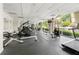 Fully equipped fitness center with modern exercise machines and large windows for a healthy lifestyle at 2479 Peachtree Ne Rd # 1801, Atlanta, GA 30305