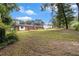 Spacious backyard with a deck, swing set, and ample space for outdoor activities, offering a great space for recreation at 1753 Pounds Rd, Stone Mountain, GA 30087