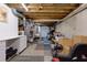 Unfinished basement with exposed ductwork, concrete walls, and neutral-colored flooring at 1760 Little Willeo Rd, Marietta, GA 30068