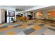 Large finished basement features a recreation area, workout equipment, and neutral-toned flooring at 1760 Little Willeo Rd, Marietta, GA 30068