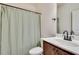Cozy bathroom with a shower and tub combo featuring a vanity with traditional fixtures at 204 Arthur Hills Dr, Acworth, GA 30101