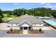 Well-maintained clubhouse with manicured landscaping, ideal for community events and gatherings at 10213 Tall Pine Ct, Villa Rica, GA 30180