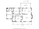 An overhead view of the home's floor plan showcases the layout at 10213 Tall Pine Ct, Villa Rica, GA 30180