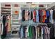 Spacious walk-in closet with custom shelving and ample storage for clothing and accessories at 580 Cliftwood Ct, Sandy Springs, GA 30328