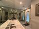 Modern bathroom features large double sink and walk-in shower at 910 Oriole Se Ln, Marietta, GA 30067