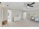 Spacious bedroom with neutral tones, ceiling fan, and ample natural light, offering a serene ambiance at 1240 Bridgewater Walk, Snellville, GA 30078