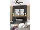Contemporary fireplace with a sleek design, complemented by decorative accents at 104 Meldon Ave, Atlanta, GA 30315